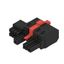 PCB plug-in connector, female plug, 7.62 mm, Number of poles: 3, 180°, PUSH IN with actuator, PUSH IN without actuator, Clamping range, max. : 10 mm², Box thumbnail 3