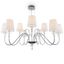 Modern Florero Chandelier Chrome thumbnail 1