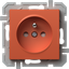 SOCKET FRENCH 2P+E 16A 250V~ OR XO 4417078 thumbnail 1