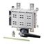 DDC-1250/2/M4/P-G DC switch disconnector, 1250 A, 2 pole, 1 N/O, 1 N/C, with grey knob, rear mounting thumbnail 4