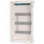 KLV-36HWS-SF Hollow wall compact distribution board, 3-rows, super-slim sheet steel door thumbnail 15