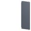 SIVACON, mounting plate, for cabinet side, perforated, D: 800 mm, H: 2200 mm, zinc-plated The thumbnail 1