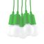 HANGING LAMP DIEGO 5 GREEN E27 5X60W IP20 thumbnail 2