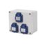 Box 30651 IP54 3x230V socket thumbnail 1