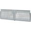 XTPPCUV3-H275W1000 Partition, ventilated, for power feeder, HxW=275x1000mm thumbnail 2
