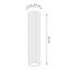 CEILING SPOT CARBON SPOT LAMP IN RED OCHER COLOUR ON GU10 thumbnail 9