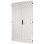 XTSZDSKV4S-H2000W1100 Section wide door, ventilated, HxW=2000x1100mm, double-winged, IP42, grey thumbnail 1