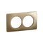 PLATE 2G 57MM SATIN BRONZE thumbnail 1