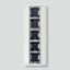 KSA 605-0 W Surface-mounted communication display thumbnail 1