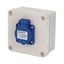Cabinet 3061 1x230V socket thumbnail 1