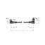 Actuator and Sensor Cable, PUR Extension Cable   PKW3M-3-PSW3M/TXL thumbnail 1