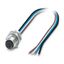 SACC-DSI-M12FSL4CONM16/0,2-1,5 - Device connector, rear mounting thumbnail 1