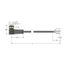Actuator and Sensor Cable, PUR Connection Cable   WKS4T-20/TXL thumbnail 1