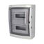 Cabinet ACQUA 3926-T, 26TE, 410x310x150mm, transparent plastic door, IP65 thumbnail 2
