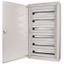 BP-O-400/4-C-W Surface-mount service distribution board with three-point turn-lock, including DIN rails, front plate with 45-mm cutout, W = 400 mm, H = 460 mm thumbnail 1
