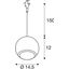 LIGHT EYE PENDEL for EASYTEC II, white, GU10, max. 75W thumbnail 2