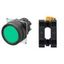 Pushbutton A22NN Ã˜22, bezel plastic, FLAT, MOMENTARY, CAP COLOR Transp A2215066F thumbnail 2