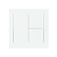 LFW/A.3.70.1-44M Cover plate studio white matt - Trevion® thumbnail 1