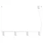 Chandelier KARBON 4 white thumbnail 1
