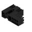 PCB plug-in connector, male header, closed side, Middle screw flange, THT solder connection, 7.62 mm, Number of poles: 2, 90°, Solder pin length (l): 3.5 mm, tinned, black, Box thumbnail 3
