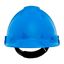 3M™ Hard Hat, Uvicator, Pinlock, Ventilated, Plastic Sweatband, Blue,  thumbnail 5