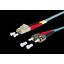 OpDAT patch cord LC-D/2xST OM3, 15.0 m thumbnail 2