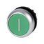 M22-DR-G-X1 Pushbutton, RMQ-Titan, Flat, maintained, green, inscribed, Bezel: titanium thumbnail 2