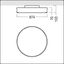 ONDA2 P AV D870 LED5300-840 LDE SR - Circular luminaire thumbnail 3