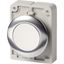 M30C-FD-W Pushbutton, RMQ-Titan, Flat, momentary, White, Blank, Metal bezel thumbnail 6