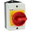 T0-3-8342/I1/SVB Main switch, T0, 20 A, surface mounting, 3 contact unit(s), 6 pole, Emergency switching off function, With red rotary handle and yellow locking ring, thumbnail 34