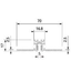 2.0 m, 2-Wire Magnetic Track  24V, White, Trimless Recessed thumbnail 2