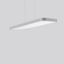 TRIONA rectangle, 144 W, 18000 lm, 840, silver, DALI Pendant luminaire thumbnail 1