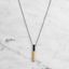 NECKLACE / VERTICAL / CROSS / XTREME / GOLD thumbnail 1
