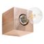 ARIZ WALL LAMP NATURAL WOOD E27 1X60W IP20 thumbnail 1