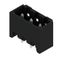 PCB plug-in connector, male header, closed side, THT/THR solder connection, 5.08 mm, Number of poles: 3, 180°, Solder pin length (l): 3.2 mm, tinned, black, Tape thumbnail 2