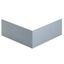 PLASTIC WALL GUTTER OUTSIDE CORNER COVER 80MM WHITE RAL9010 thumbnail 2