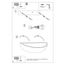 CERAMIC WALL LAMP OSKAR E27 1X60W IP20 thumbnail 9