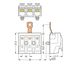 Lighting connector push-button, external with screw-type ground contac thumbnail 5