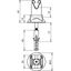 Conductor holder DEHNgrip Cu f. Rd 8mm H 20mm w. dowel 8x40mm a. wood  thumbnail 2