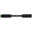 M12 male 0° / M12 female 0° A-cod. Lite PVC 8x0.25 bk UL/CSA 0.5m thumbnail 1