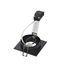 NEW TRIA I MR16 downlight, square, matt black, max. 50W, incl. clip springs thumbnail 3