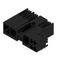 PCB plug-in connector, male header, closed side, Middle flange, THT solder connection, 7.62 mm, Number of poles: 3, 90°, Solder pin length (l): 3.5 mm, tinned, black, Box thumbnail 2