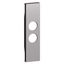 L.NOW - TV-SAT SOCKET COVER 1M STEEL thumbnail 1