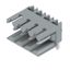 PCB plug-in connector, male header, open side, THT solder connection, 3.50 mm, Number of poles: 4, 90°, Solder pin length (l): 3.2 mm, tinned, Traffic grey (RAL), Box thumbnail 3