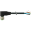 M12 female 90° A-cod. with cable PUR 3x0.34 bk UL/ CSA+drag 3.4m thumbnail 2
