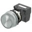 M22N Indicator, Plastic projected, White, White, 24 V, push-in termina A2265053G thumbnail 3