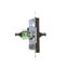 Double socket outlet with earthing and shutters - Czech pin system, Silver matt, metalic, 16A thumbnail 1