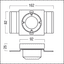 INTO-1CCX - Mounting frame for Circle control point thumbnail 2