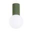 Ceiling lamp HALO olive green IP44 thumbnail 1