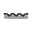 XLST2J4D Bottom/Top coverstrip 105mm long, 75mm blind + 30mm jagged foam gasket, IP20, for 425mm Sectionwidth thumbnail 3